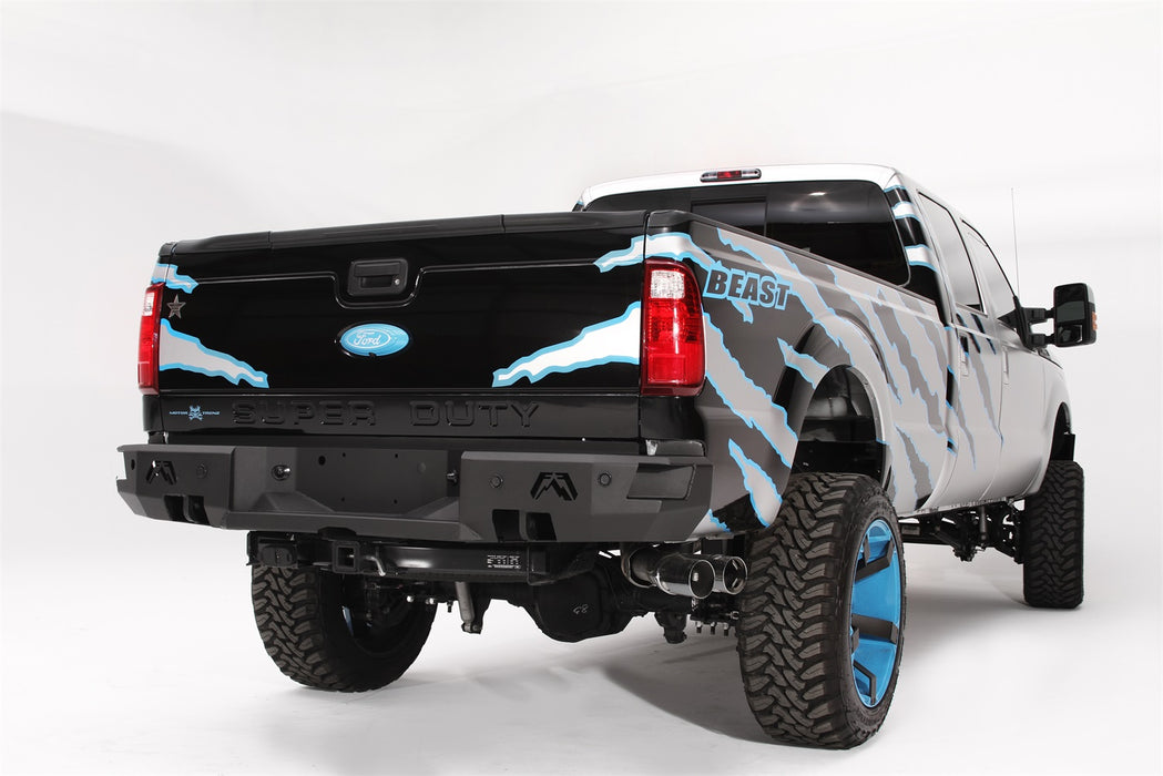 Fab Fours Premium Rear Bumpers For 1999-2016 Ford F-250/350/450