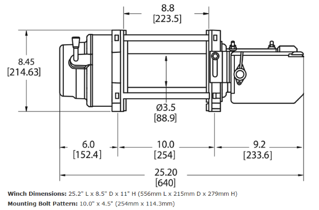 Warn M15-S Heavyweight Winch - 97730