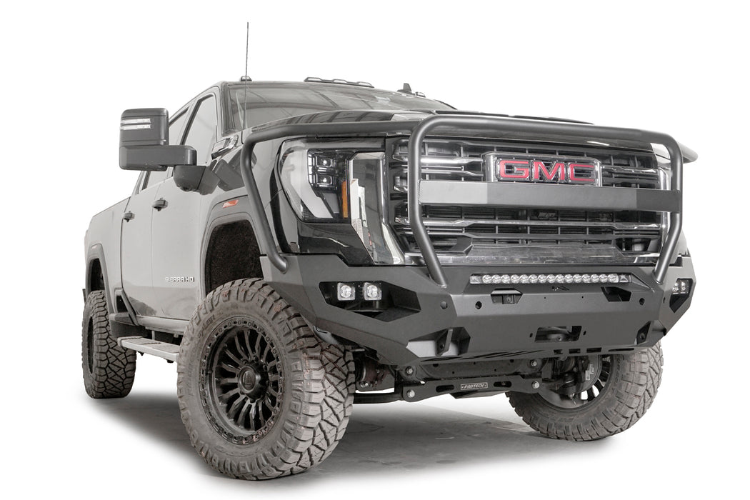 Fab Fours Matrix Front Bumpers For 2024-2026 GMC Sierra 2500/3500