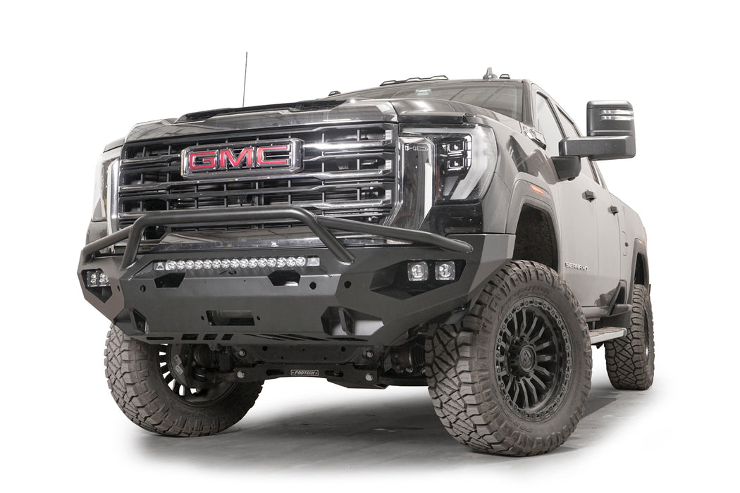 Fab Fours Matrix Front Bumpers For 2024-2026 GMC Sierra 2500/3500