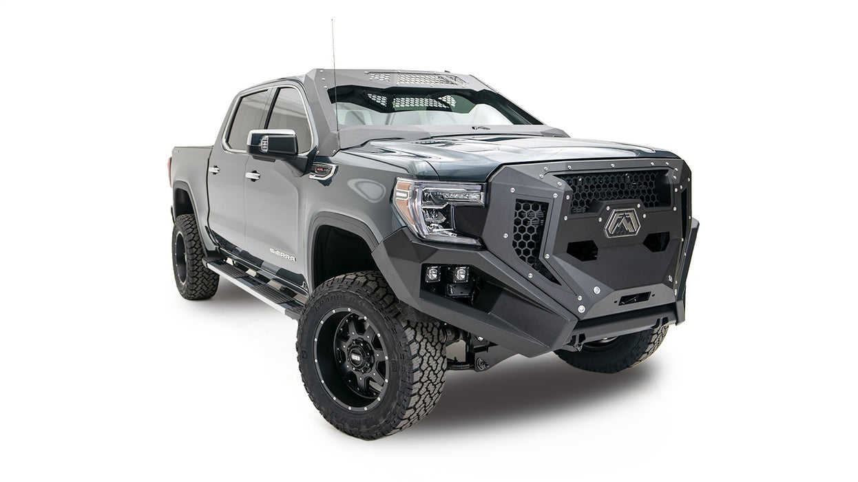 Fab Fours Front Grumpers For 2019-2021 GMC Sierra 1500 & 2022 LTD - GR3900-1