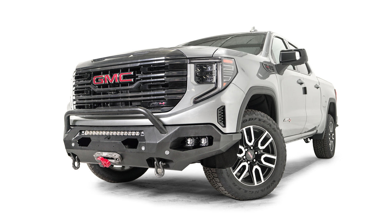 Fab Fours Matrix Front Bumpers For 2022-2026 GMC Sierra 1500