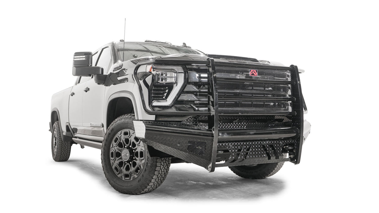 Fab Fours Black Steel Front Bumpers