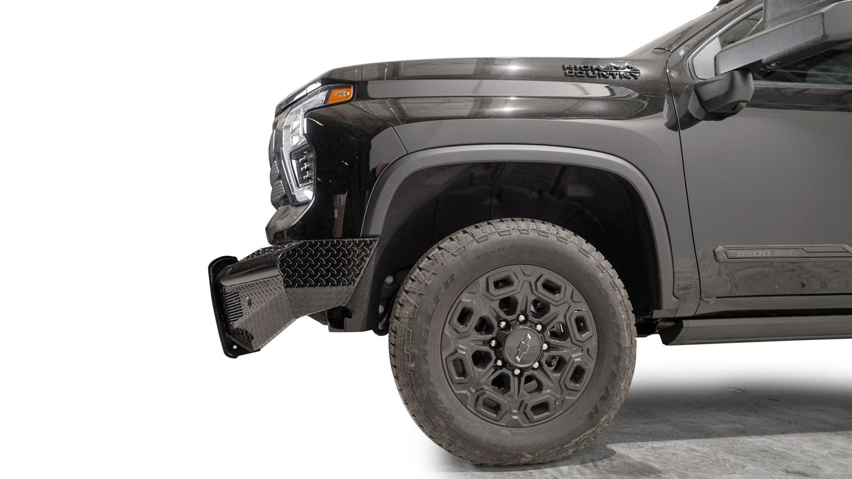 Fab Fours Black Steel Front Bumpers