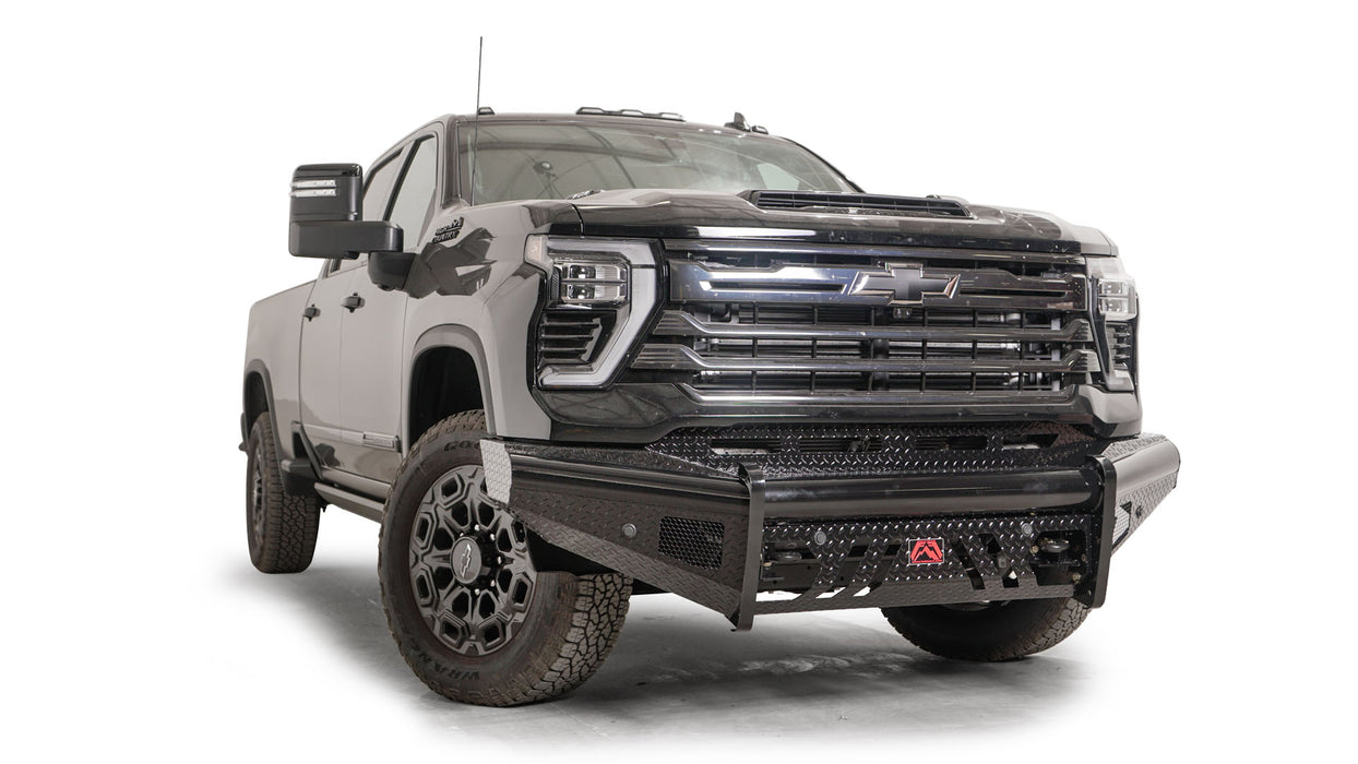 Fab Fours Black Steel Front Bumpers