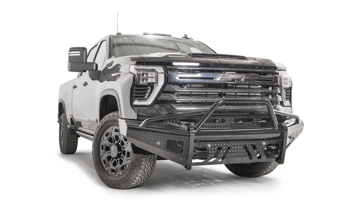 Fab Fours Black Steel Front Bumpers
