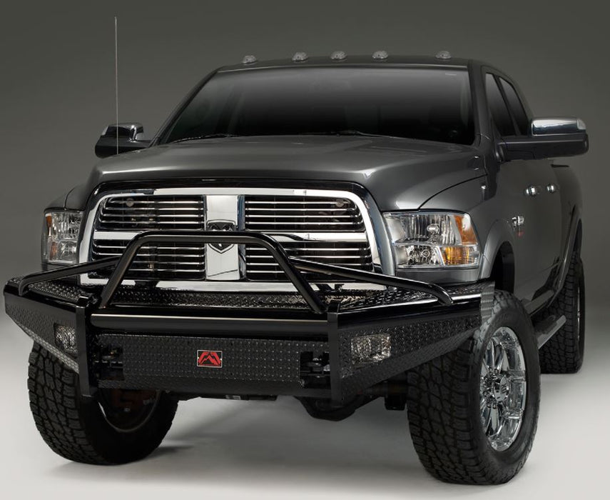 Fab Fours Black Steel Front Bumpers For 1994-2002 Dodge RAM 2500/3500