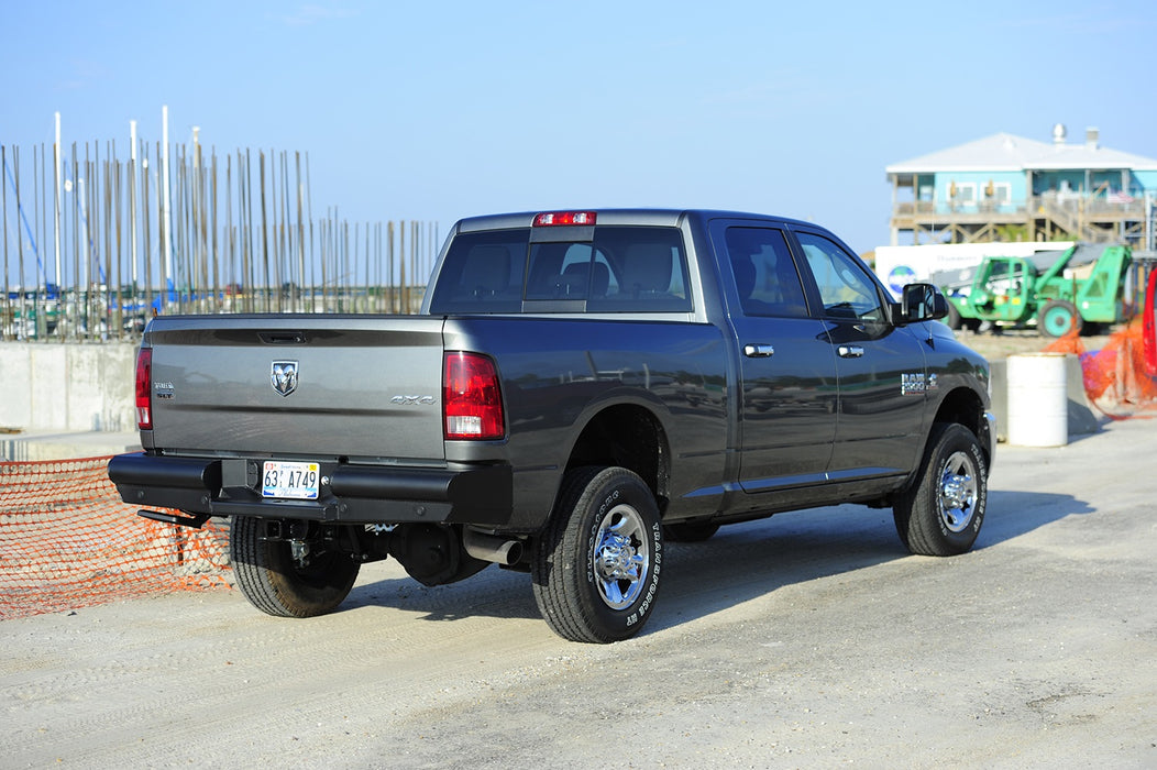 Fab Fours Black Steel Elite Rear Bumpers For 1994-2022 Dodge RAM 2500/3500 - DR94-U1650-1