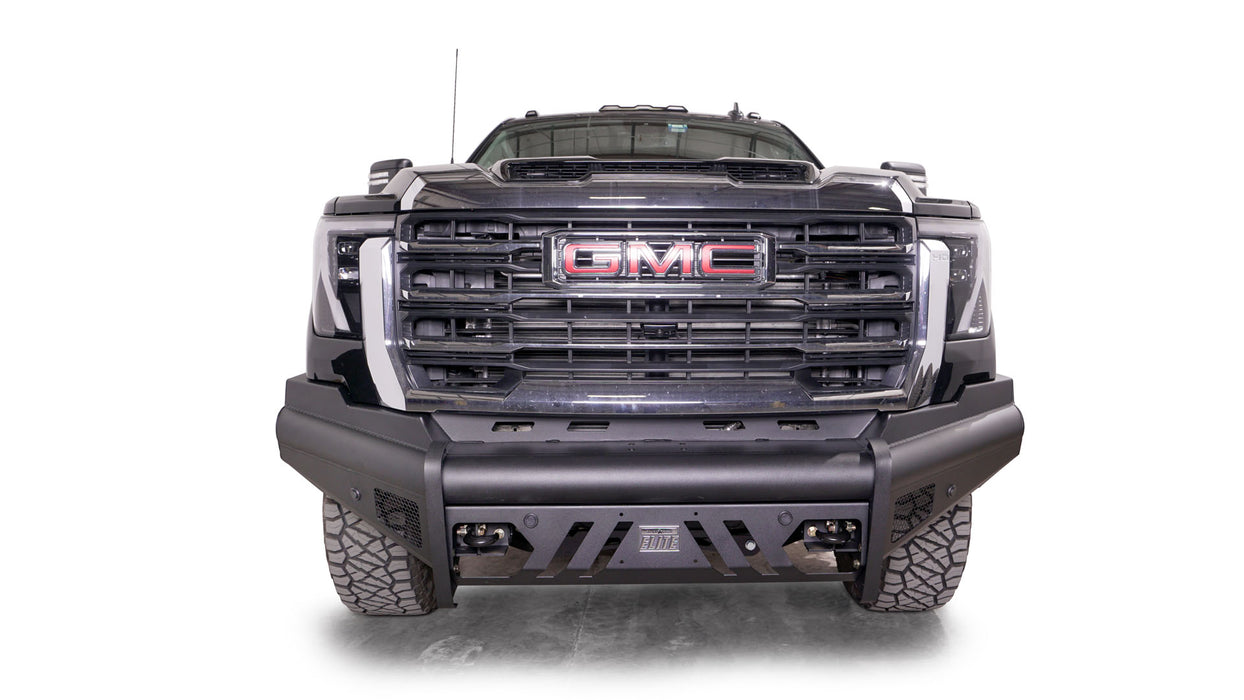 Fab Fours Black Steel Elite Front Bumpers For 2024-2025 GMC Sierra 2500/3500