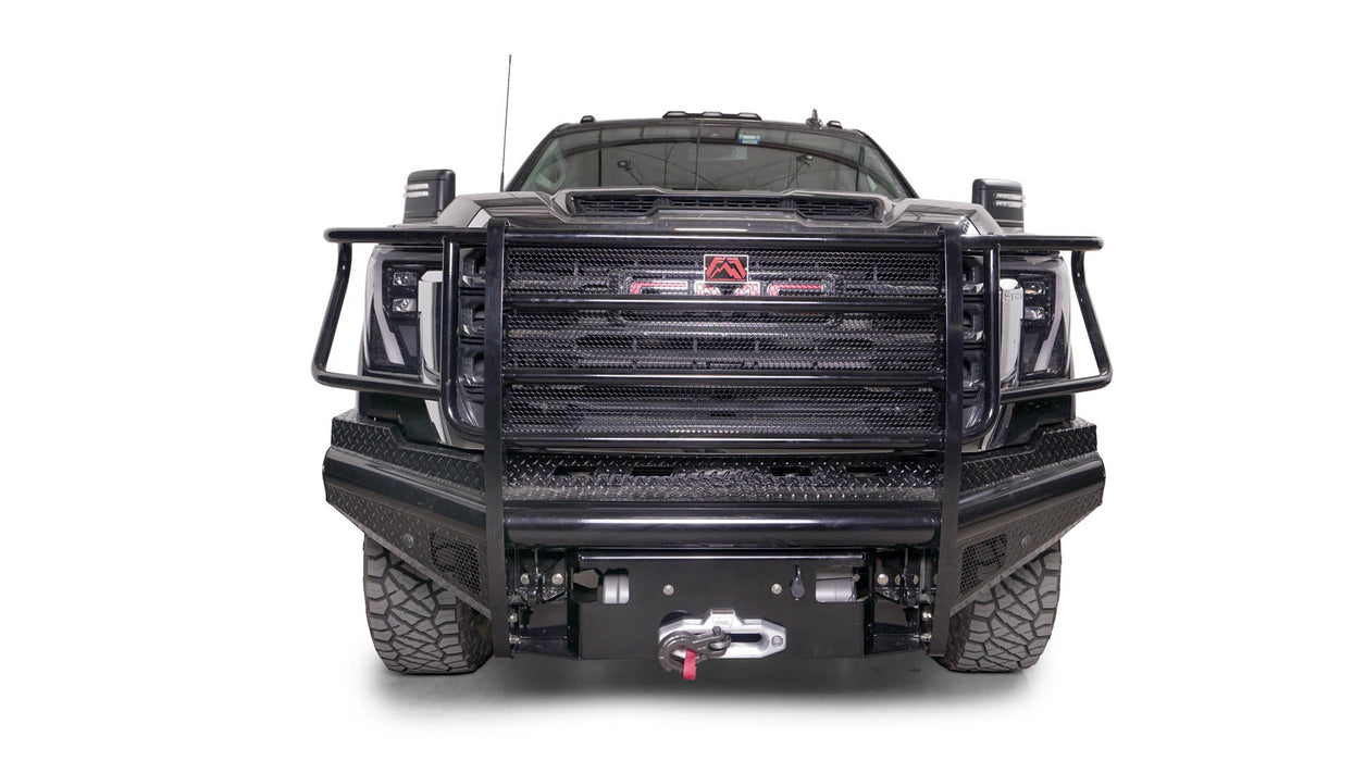 Fab Fours Black Steel Front Bumpers For 2024-2025 GMC Sierra 2500/3500