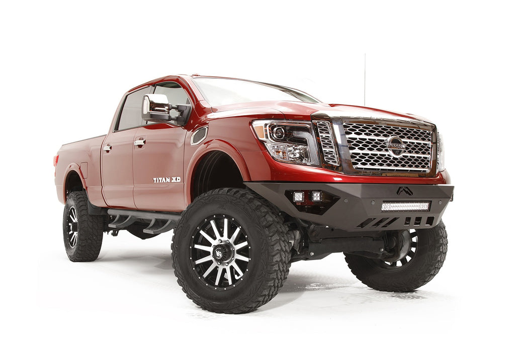 Fab Fours Vengeance Front Bumpers For 2016-2024 Nissan Titan XD & 2020-2024 Titan