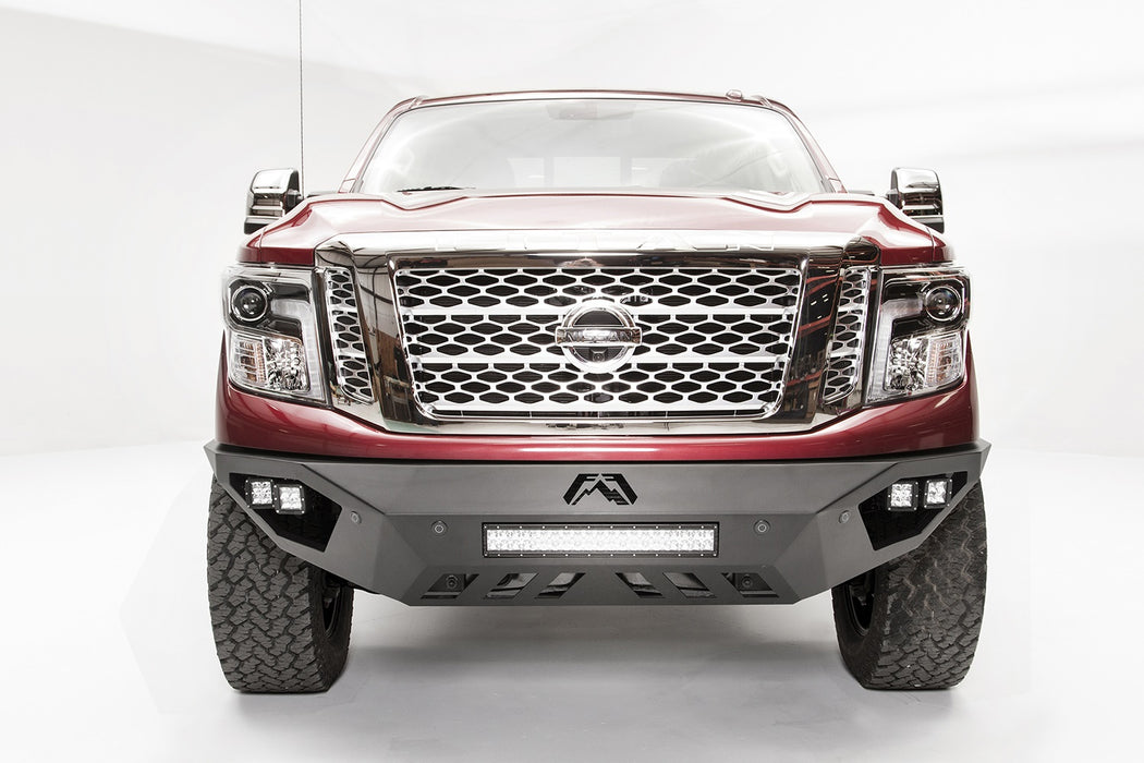 Fab Fours Vengeance Front Bumpers For 2016-2024 Nissan Titan XD & 2020-2024 Titan