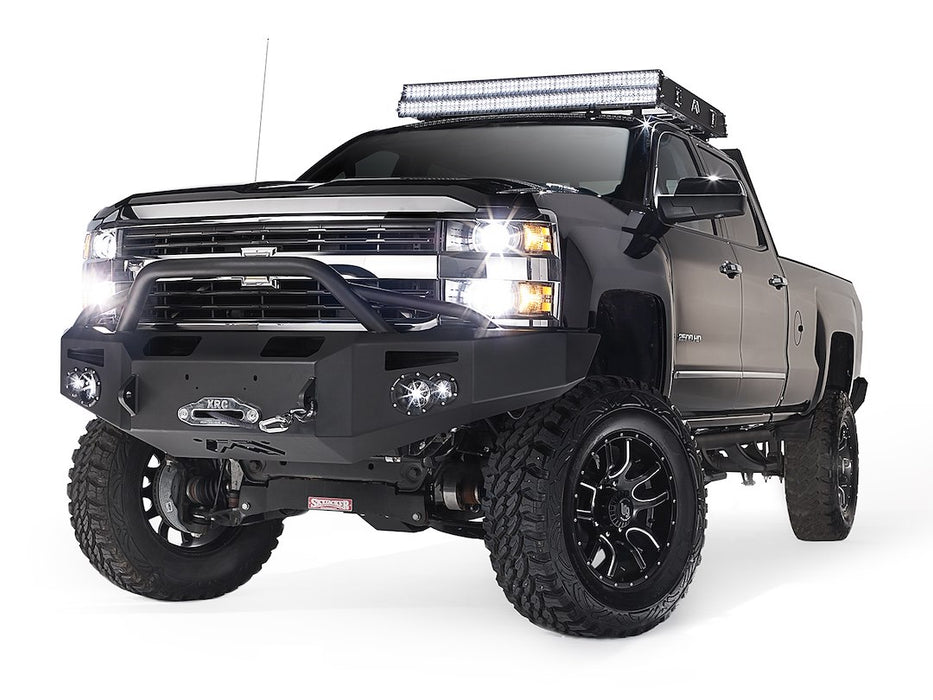 Fab Fours Premium Front Bumpers For 2003-2006 Chevrolet Silverado 2500/3500 & 2007 Classic - CH05-A1352-1