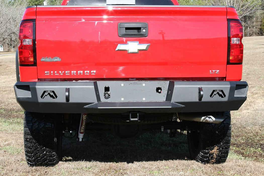 Fab Fours Premium Rear Bumpers For 14-18 Chevrolet/GMC Sierra 1500 & 2019 LD/LTD