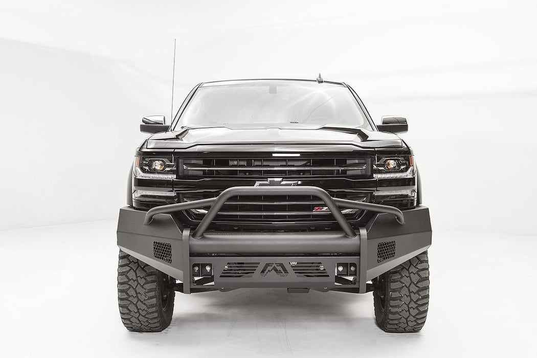 Fab Fours Black Steel Elite Front Bumpers