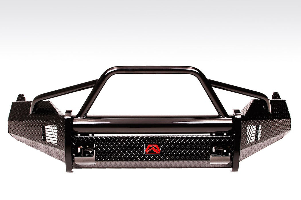 Fab Fours Black Steel Front Bumpers
