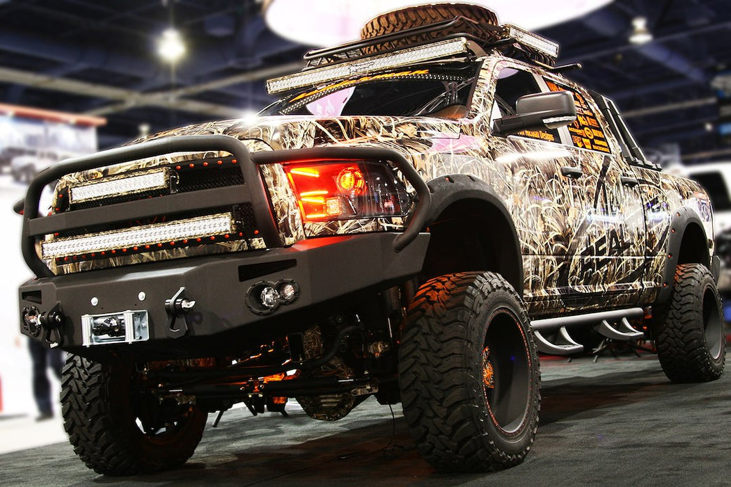 Fab Fours Premium Front Bumpers For 2010-2018 RAM 2500/3500