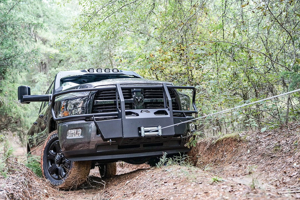 Fab Fours Winch Mount Front Bumpers For 2003-2018 Dodge RAM 2500/3500