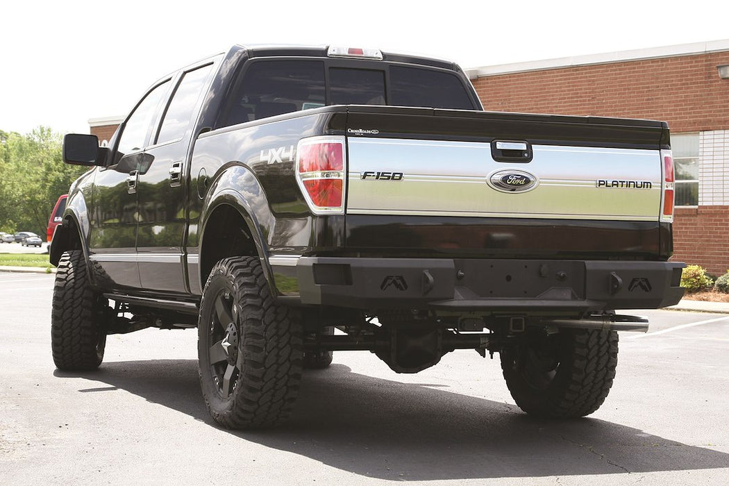 Fab Fours Premium Rear Bumpers For 2009-2014 Ford F-150 - FF09-W1750-1