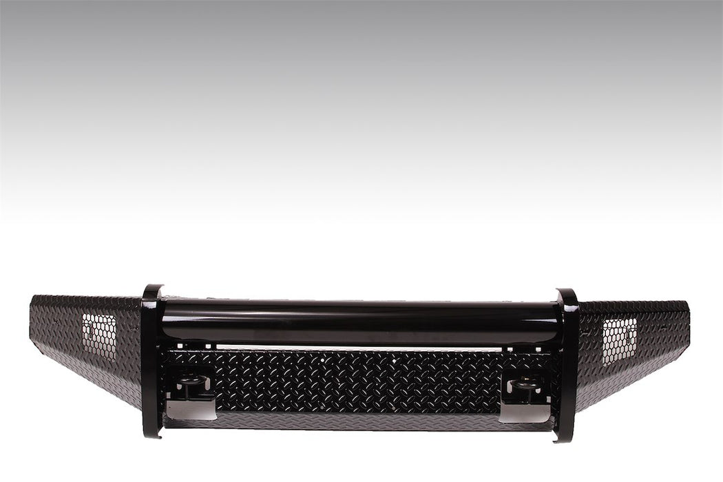 Fab Fours Black Steel Front Bumpers For 2015-2017 Ford F-150