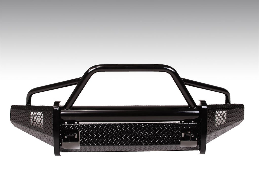 Fab Fours Black Steel Front Bumpers For 2015-2017 Ford F-150