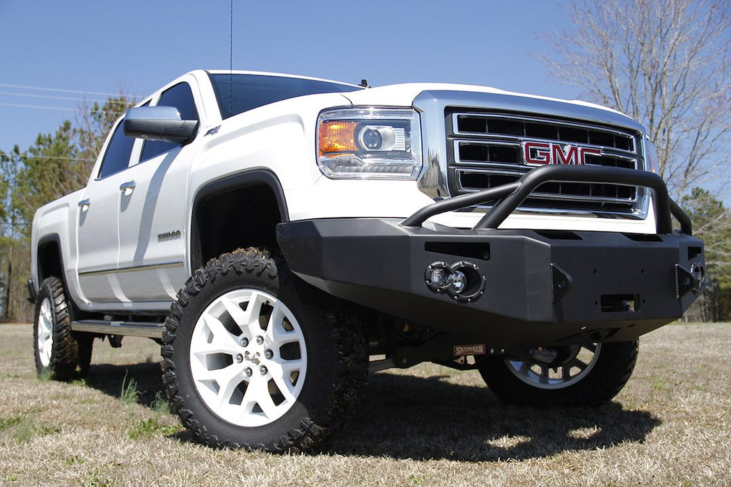 Fab Fours Premium Front Bumpers For 2014-2015 GMC Sierra 1500
