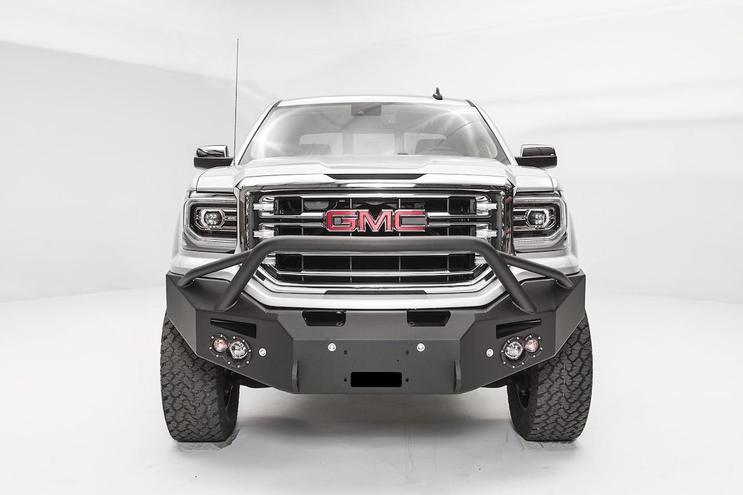 Fab Fours Premium Front Bumpers For 2016-2018 GMC Sierra 1500