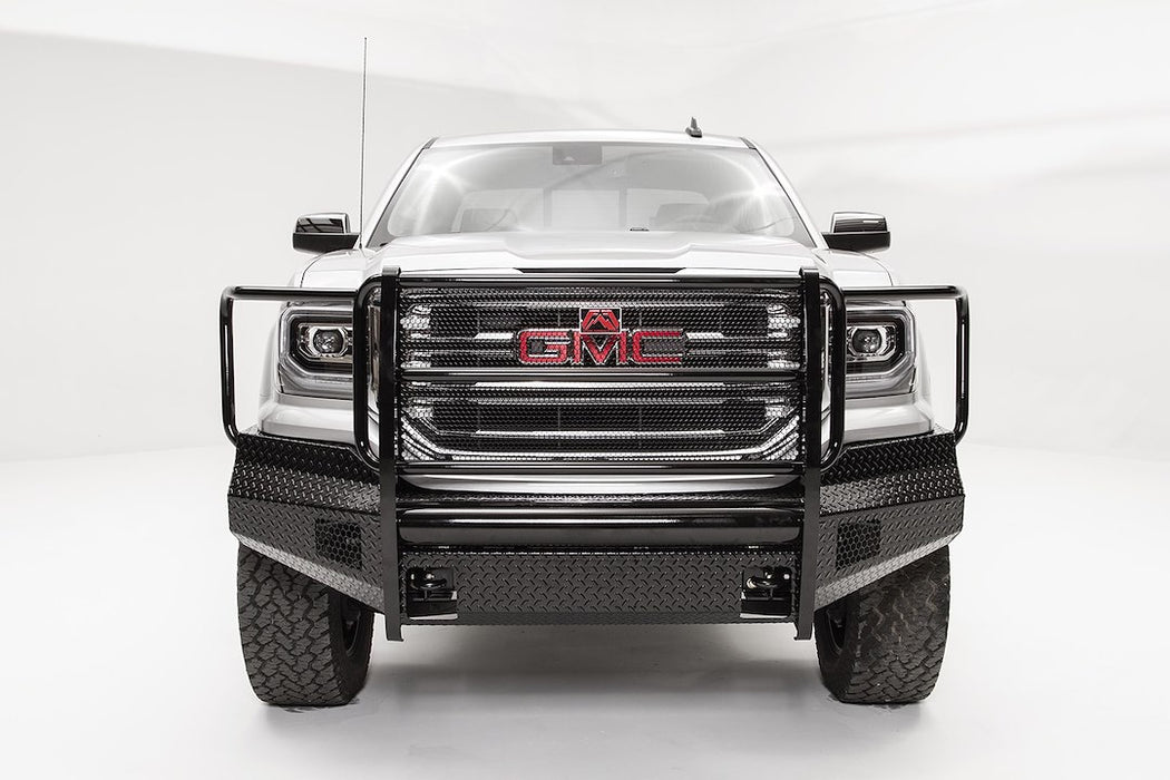 Fab Fours Black Steel Front Bumpers