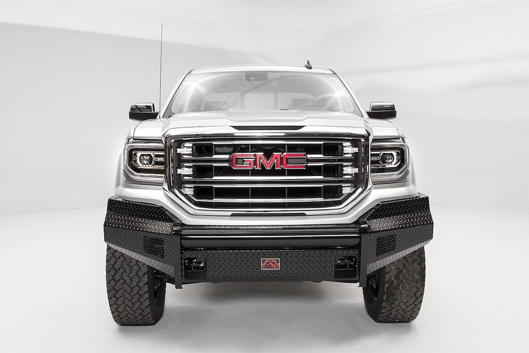 Fab Fours Black Steel Front Bumpers