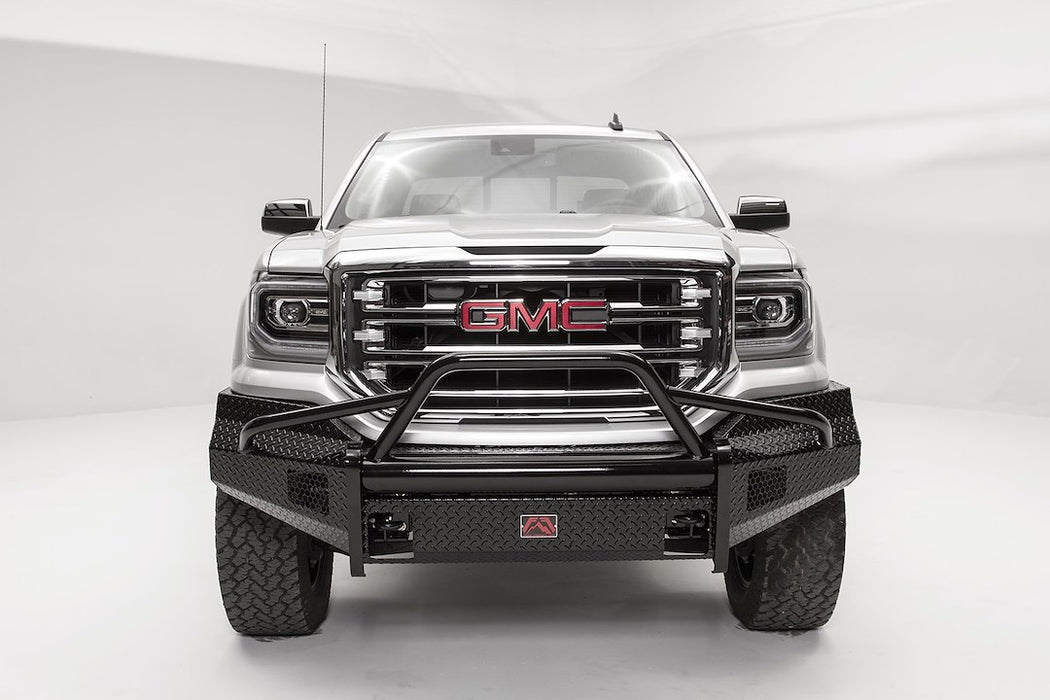 Fab Fours Black Steel Front Bumpers
