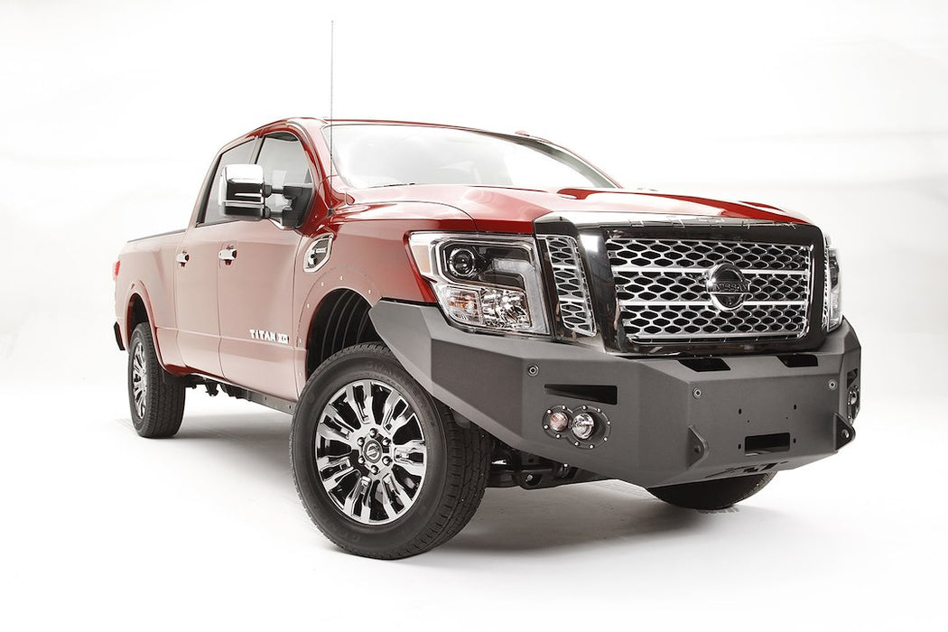Fab Fours Premium Front Bumpers For 16-24 Nissan Titan XD & 20-24 Titan