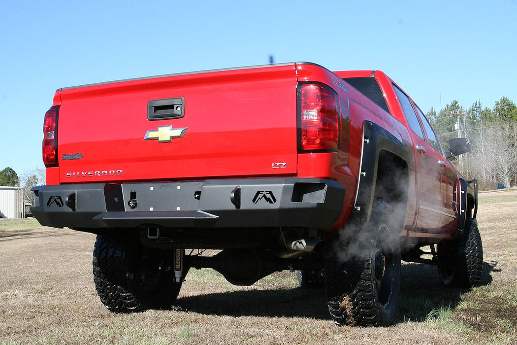 Fab Fours Premium Rear Bumpers For 14-18 Chevrolet/GMC Sierra 1500 & 2019 LD/LTD