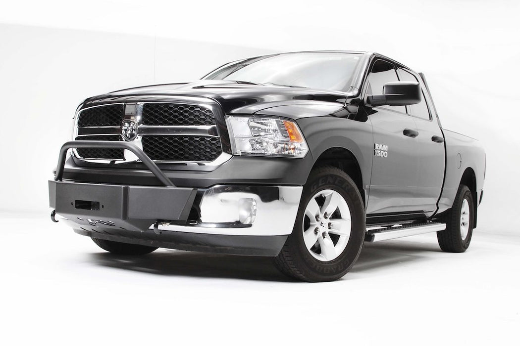 Fab Fours Winch Mount Front Bumpers For 2013-2018 RAM 1500 & 2019-2024 Classic - DR13-N3550-1