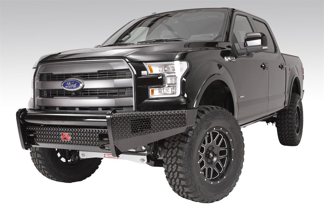 Fab Fours Black Steel Front Bumpers