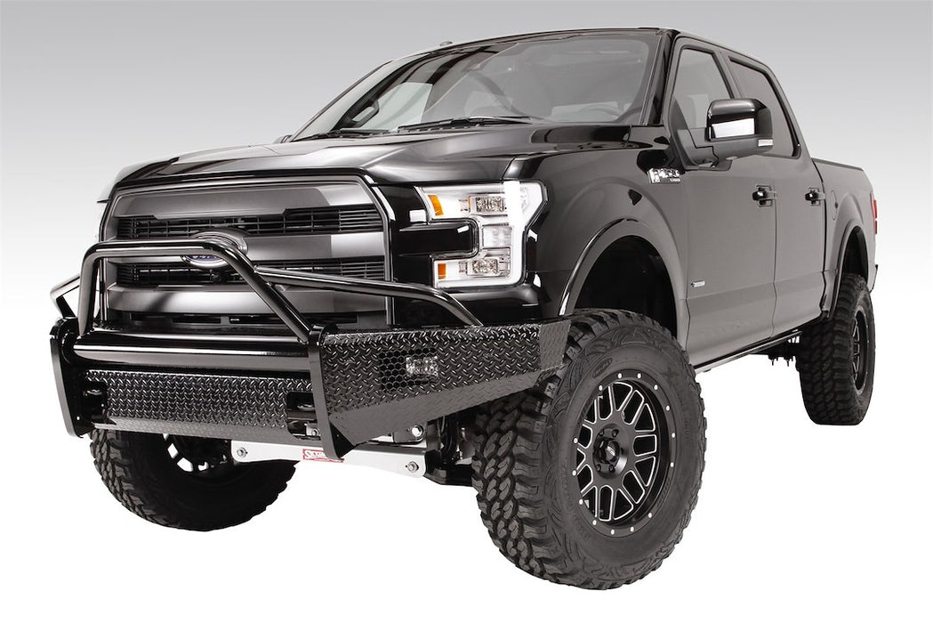 Fab Fours Black Steel Front Bumpers
