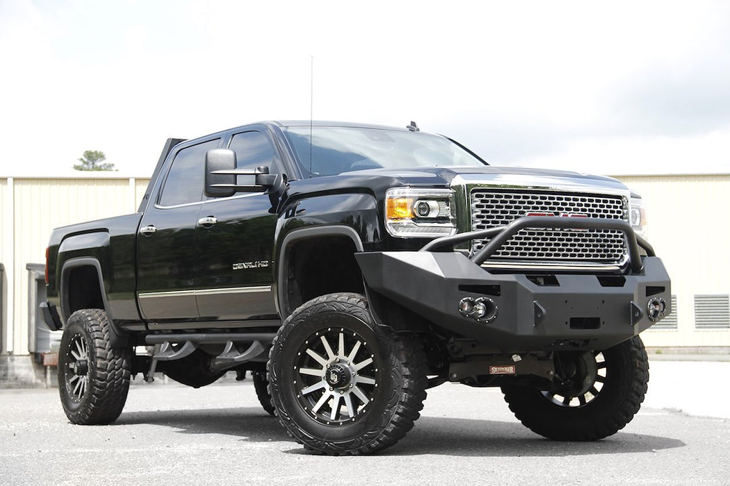 Fab Fours Premium Front Bumpers For 2015-2019 GMC Sierra 2500/3500
