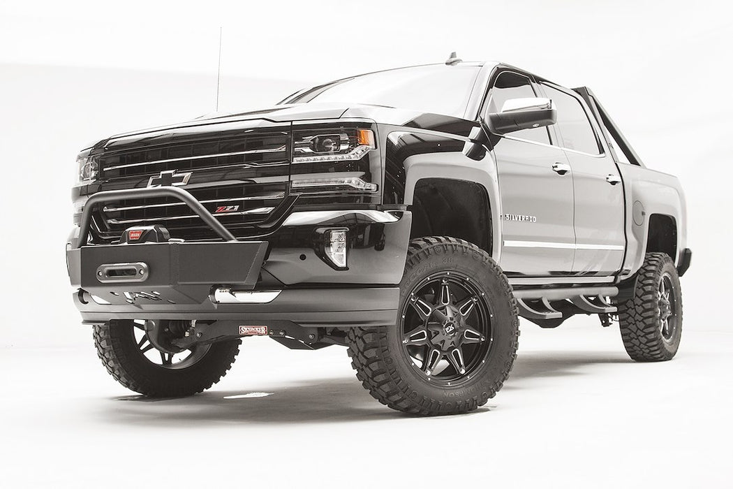 Fab Fours Winch Mount Front Bumpers For 2019-2018 Chevrolet/GMC Silverado/Sierra 1500 - GM16-N3350-1