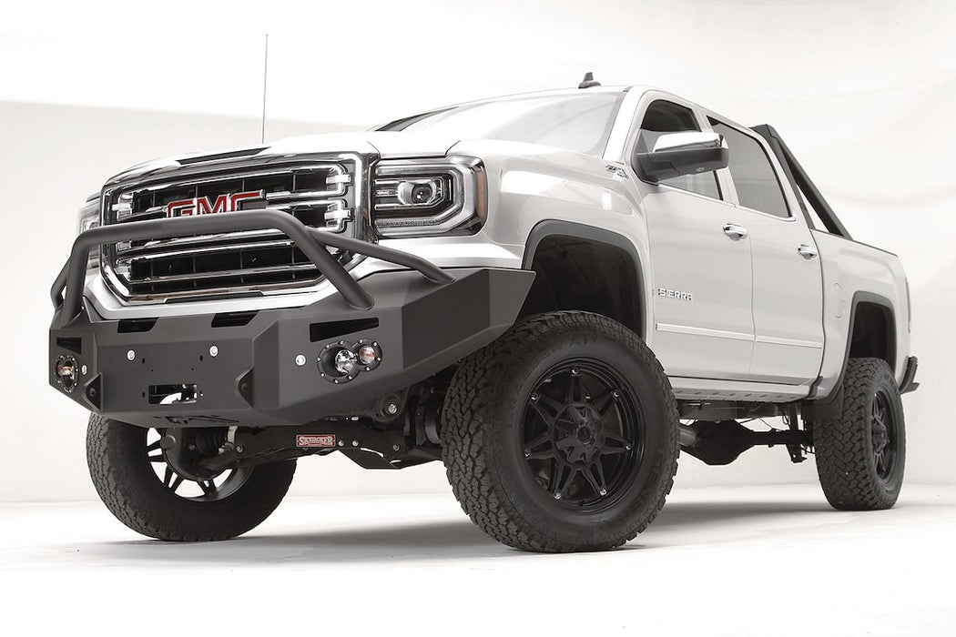 Fab Fours Premium Front Bumpers For 2016-2018 GMC Sierra 1500