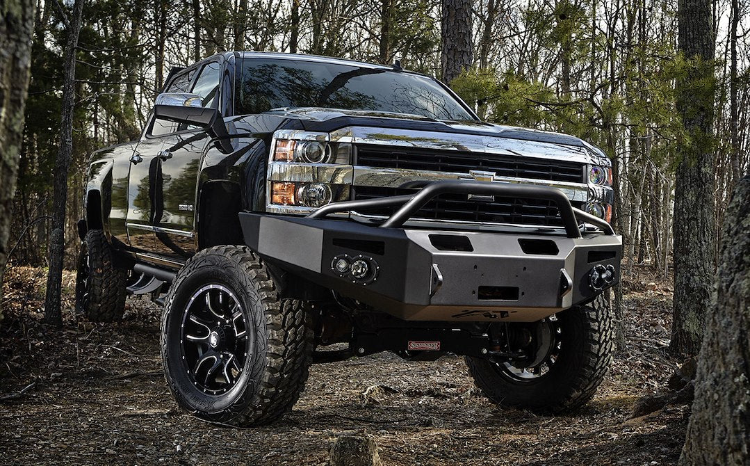 Fab Fours Premium Front Bumpers For 2003-2006 Chevrolet Silverado 2500/3500 & 2007 Classic - CH05-A1352-1
