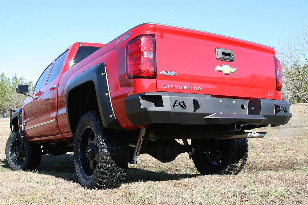 Fab Fours Premium Rear Bumpers For 14-18 Chevrolet/GMC Sierra 1500 & 2019 LD/LTD