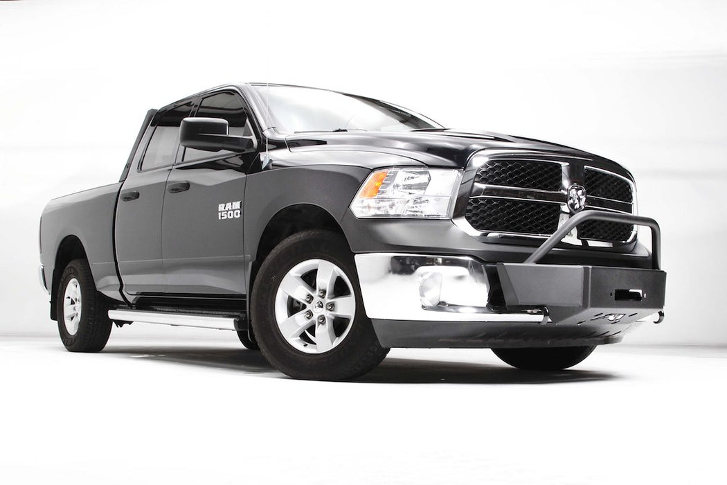 Fab Fours Winch Mount Front Bumpers For 2013-2018 RAM 1500 & 2019-2024 Classic - DR13-N3550-1