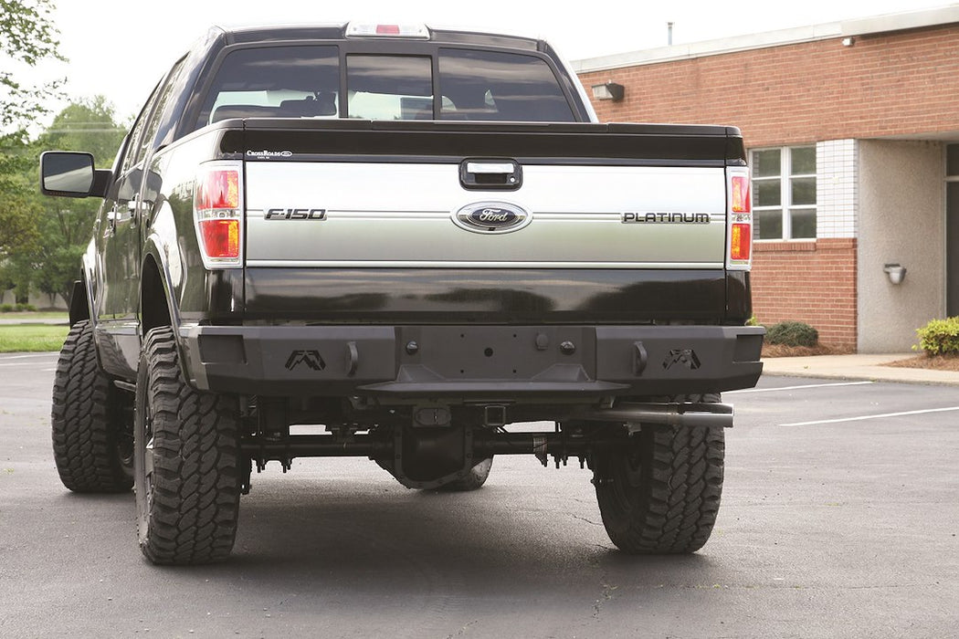 Fab Fours Premium Rear Bumpers For 2009-2014 Ford F-150 - FF09-W1750-1