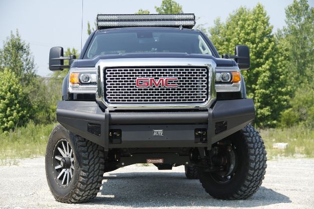 Fab Fours Black Steel Elite Front Bumpers