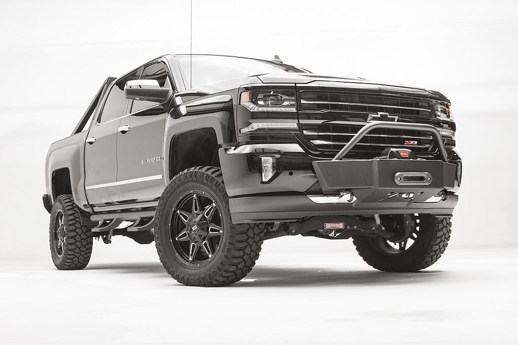 Fab Fours Winch Mount Front Bumpers For 2019-2018 Chevrolet/GMC Silverado/Sierra 1500 - GM16-N3350-1