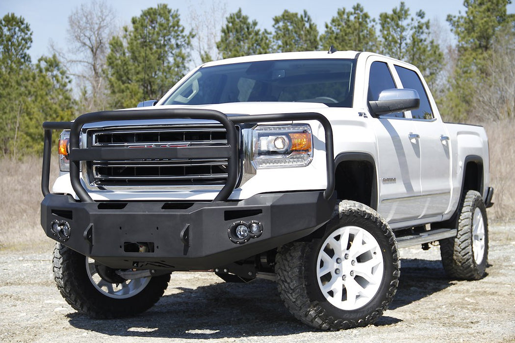 Fab Fours Premium Front Bumpers For 2014-2015 GMC Sierra 1500