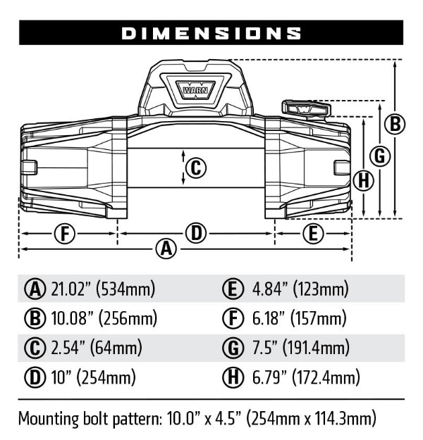 Warn VR EVO 12 Winch - 103254