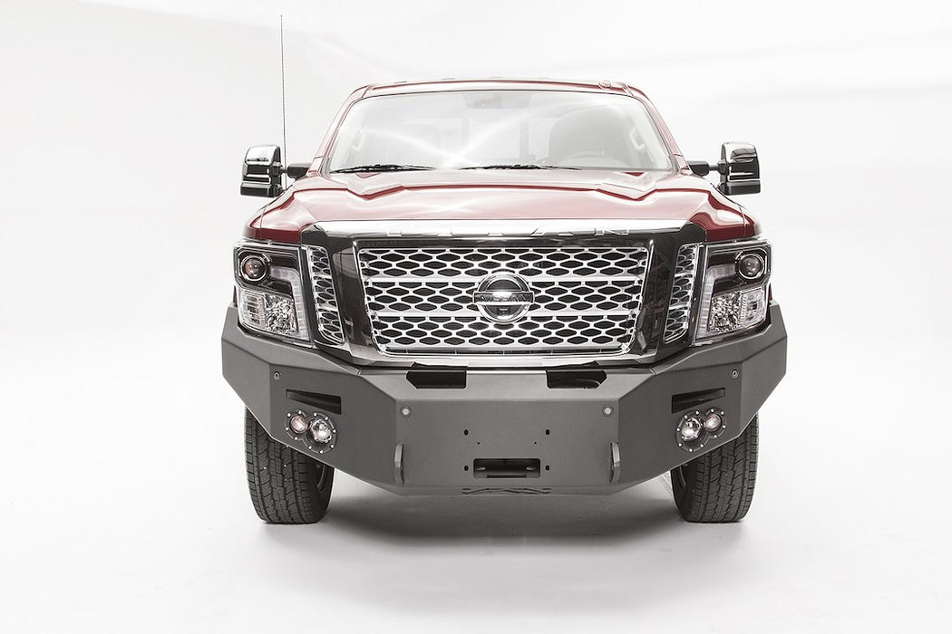 Fab Fours Premium Front Bumpers For 16-24 Nissan Titan XD & 20-24 Titan