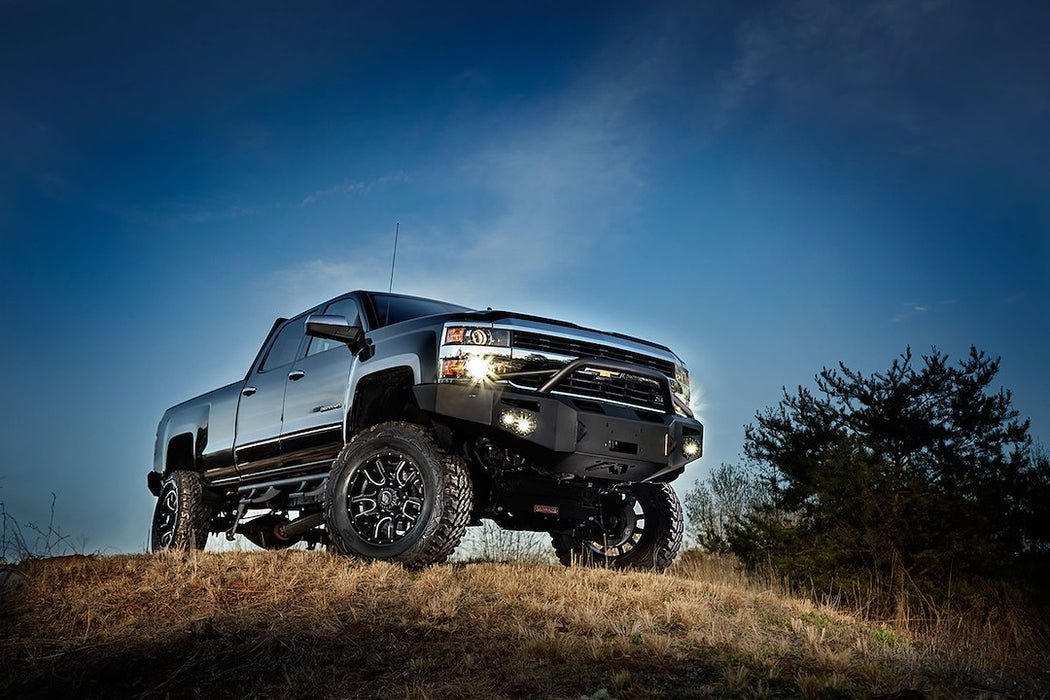 Fab Fours Premium Front Bumpers For 2003-2006 Chevrolet Silverado 2500/3500 & 2007 Classic - CH05-A1352-1