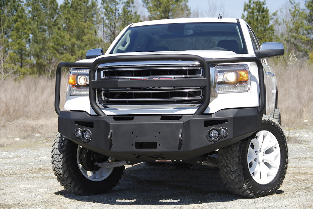 Fab Fours Premium Front Bumpers For 2014-2015 GMC Sierra 1500