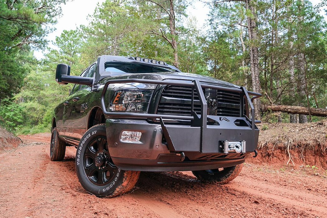 Fab Fours Winch Mount Front Bumpers For 2003-2018 Dodge RAM 2500/3500